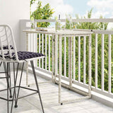 Folding Garden Table 90X51X75 Cm Poly Rattan
