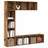 3 Piece Book/Tv Cabinet Set 180X30X180 Cm