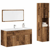 Bathroom Furniture Set Engineered Wood