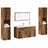 Bathroom Furniture Set Engineered Wood