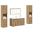 Bathroom Furniture Set Engineered Wood