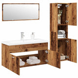 Bathroom Furniture Set Engineered Wood