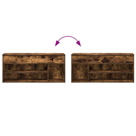 Shoe Bench 102X30.5X45 Cm Engineered Wood