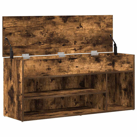 Shoe Bench 102X30.5X45 Cm Engineered Wood