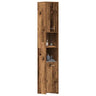 Bathroom Cabinet 30X30X183.5 Cm Engineered Wood