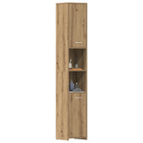 Bathroom Cabinet 30X30X183.5 Cm Engineered Wood