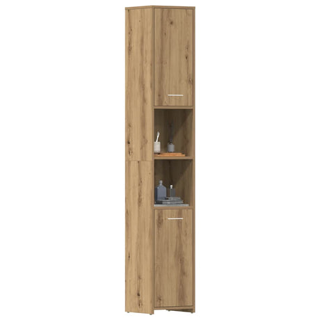 Bathroom Cabinet 30X30X183.5 Cm Engineered Wood
