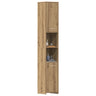 Bathroom Cabinet 30X30X183.5 Cm Engineered Wood