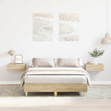 Bed Frame Without Mattress 180X200Cm Engineered Wood