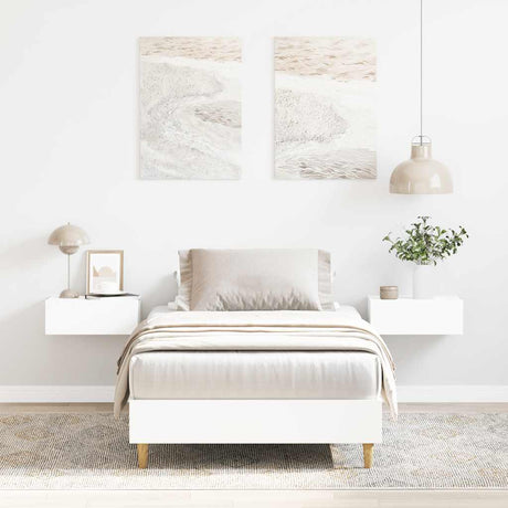 Bed Frame Without Mattress 180X200Cm Engineered Wood