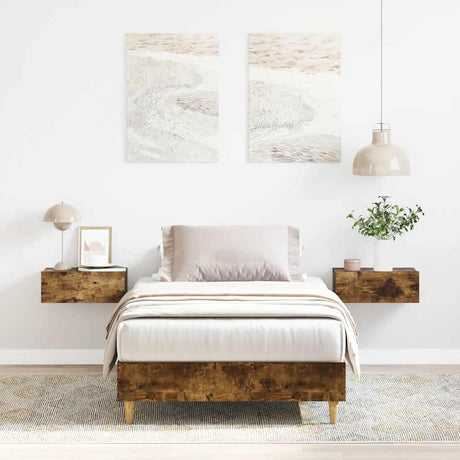 Bed Frame Without Mattress 180X200Cm Engineered Wood