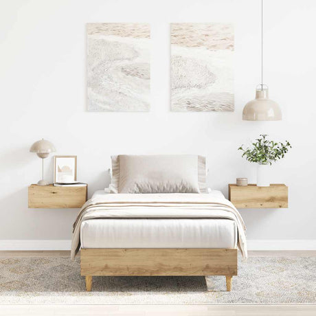 Bed Frame Without Mattress 180X200Cm Engineered Wood