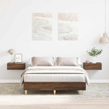 Bed Frame Without Mattress 180X200Cm Engineered Wood