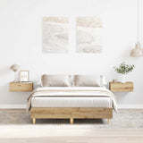 Bed Frame Without Mattress 180X200Cm Engineered Wood