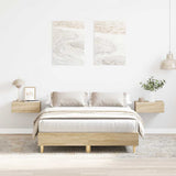 Bed Frame Without Mattress 180X200Cm Engineered Wood