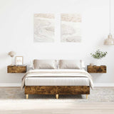 Bed Frame Without Mattress 180X200Cm Engineered Wood