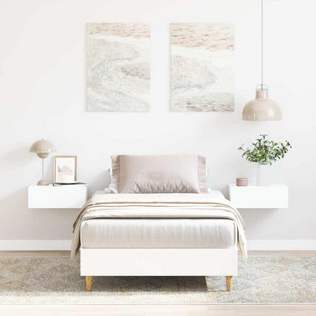 Bed Frame Without Mattress 180X200Cm Engineered Wood