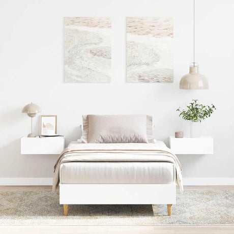 Bed Frame Without Mattress 180X200Cm Engineered Wood