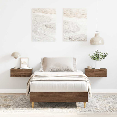 Bed Frame Without Mattress 180X200Cm Engineered Wood