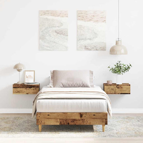 Bed Frame Without Mattress 180X200Cm Engineered Wood