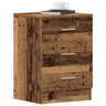Bedside Cabinet 38X35X56 Cm Engineered Wood