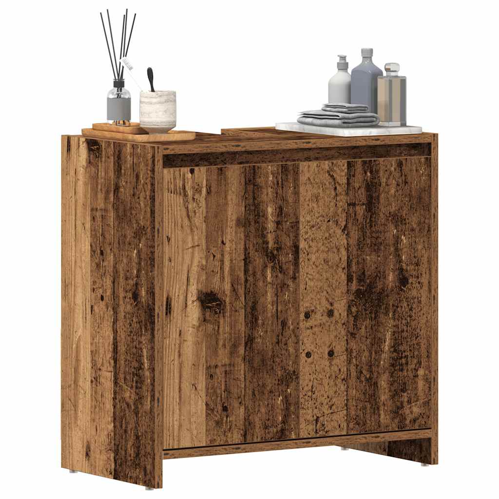 Bathroom Cabinet 60X33X61 Cm Engineered Wood