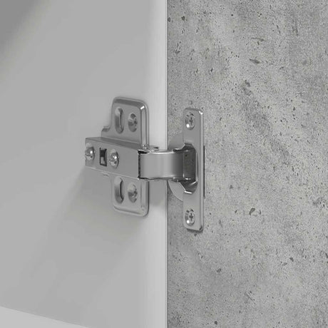 Kitchen Wall Cabinet Concrete Grey 60X31X60 Cm Engineered Wood