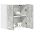 Kitchen Wall Cabinet Concrete Grey 60X31X60 Cm Engineered Wood
