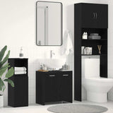 Bathroom Cabinet 60X33X61 Cm Engineered Wood