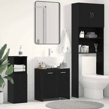 Bathroom Cabinet 60X33X61 Cm Engineered Wood