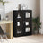 Vitrine Cabinet 82.5X30.5X Engineered Wood
