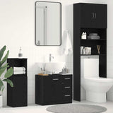 Sink Cabinet 63X30X54 Cm Engineered Wood