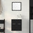 2 Piece Bathroom Furniture Set Engineered Wood