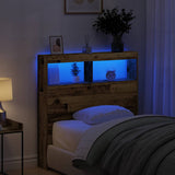 Headboard Cabinet With Led