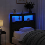 Headboard Cabinet With Led