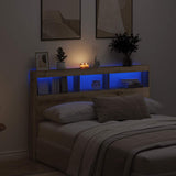 Headboard Cabinet With Led