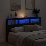 Headboard Cabinet With Led