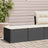 2 Piece Garden Sofa Set With Cushions Poly Rattan Acacia