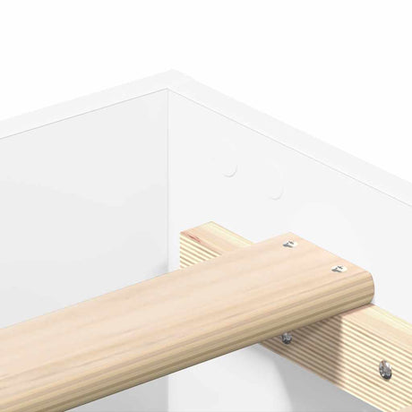 Bed Frame No Mattress Engineered Wood