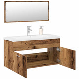 Bathroom Furniture Set Engineered Wood