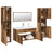 Bathroom Furniture Set Engineered Wood