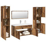 Bathroom Furniture Set Engineered Wood