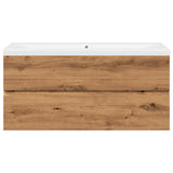 Sink Cabinet with Built-in Basin Artisan Oak
