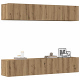 Tv Cabinets 4 Pcs 80X30X30 Cm Engineered Wood