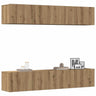 Tv Cabinets 4 Pcs 80X30X30 Cm Engineered Wood