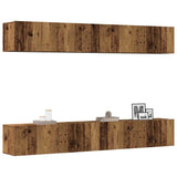 Tv Cabinets 4 Pcs 80X30X30 Cm Engineered Wood