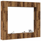 8 Piece Tv Cabinet Set Wall-Mounted Engineered Wood,  Tv Stand 80X30X30 Cm Made Of Engineered Wood,  Wall-Mounted Tv Cabinets - 2 Pcs , 30.5X30X90 Cm, Made From Engineered Wood