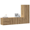 5 Piece Tv Cabinet Set Engineered Wood