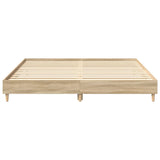 Bed Frame Without Mattress 180X200Cm Engineered Wood