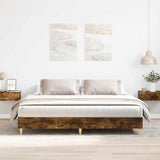 Bed Frame Without Mattress 180X200Cm Engineered Wood